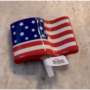 Nora Fleming American Flag NWT